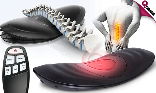 Heating Traction Device for Lower Back Pain & More!